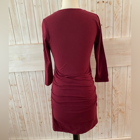 Michael Stars ruched body con dress size M - Picture 3 of 5